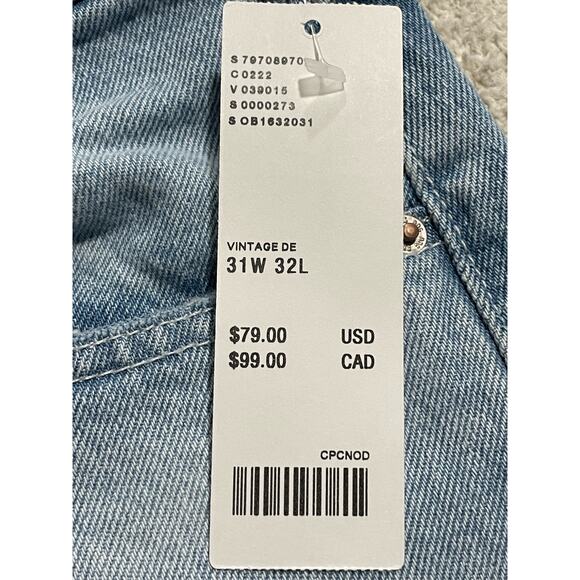 BDG Men's Relaxed Jeans in Light Blue - Picture 2 of 12